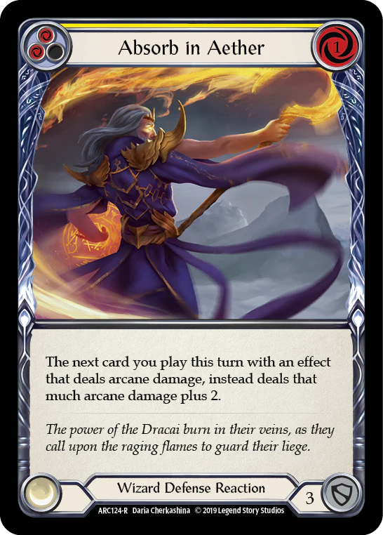 Absorb in Aether (Yellow)