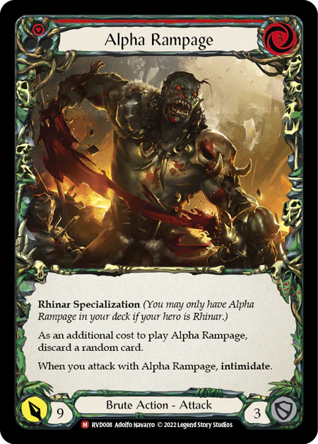 Alpha Rampage (Red)