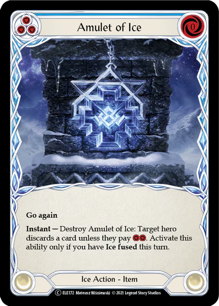 Amulet of Ice (Blue) - Image 4