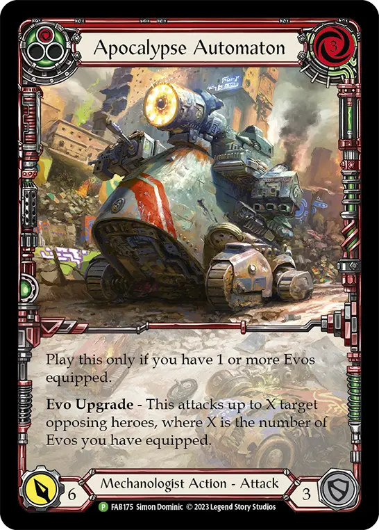 Apocalypse Automaton (Red) - Image 2