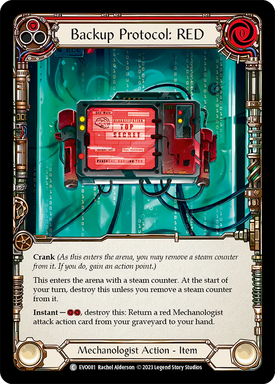 Backup Protocol: RED (Red)