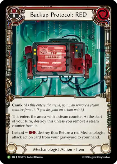 Backup Protocol: RED (Red) - Image 3