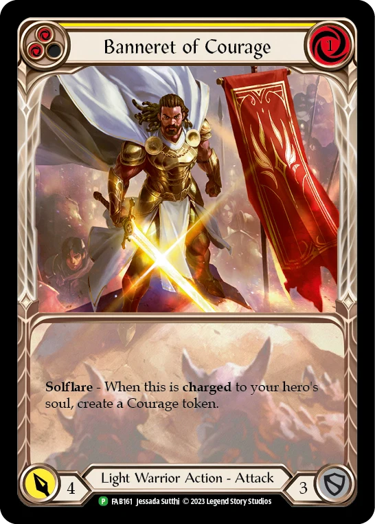Banneret of Courage (Yellow) - Image 2