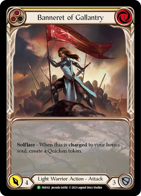 Banneret of Gallantry (Yellow) - Image 2