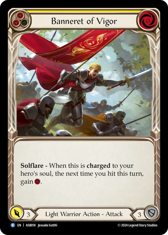 Banneret of Vigor (Yellow) - Image 3
