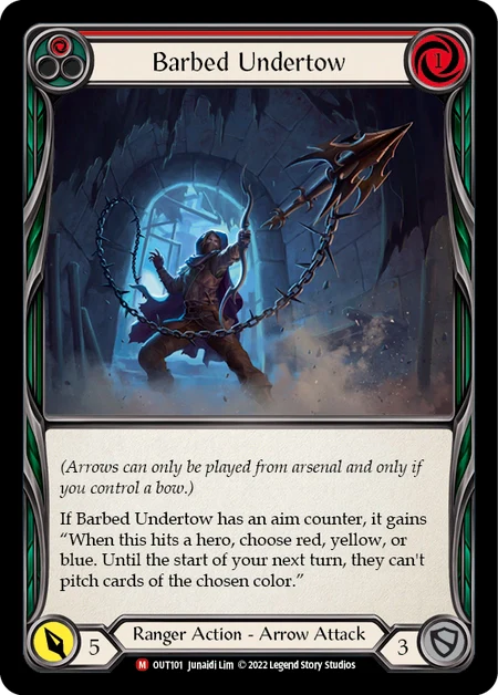 Barbed Undertow (Red)