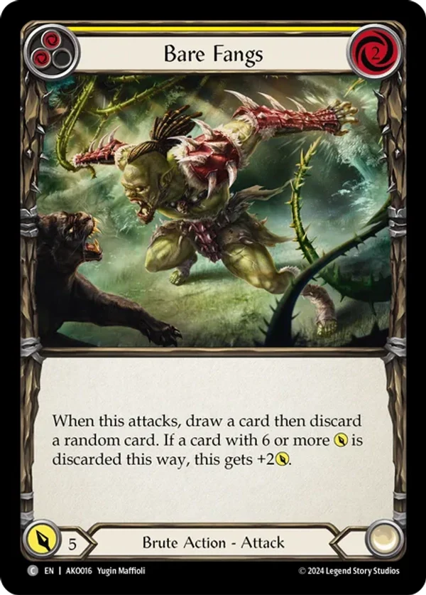 Bare Fangs (Yellow) - Image 3