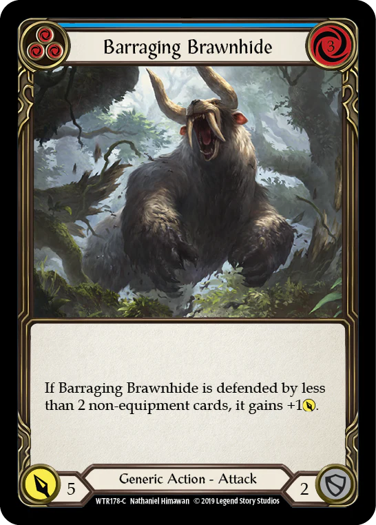 Barraging Brawnhide (Blue) - Image 2