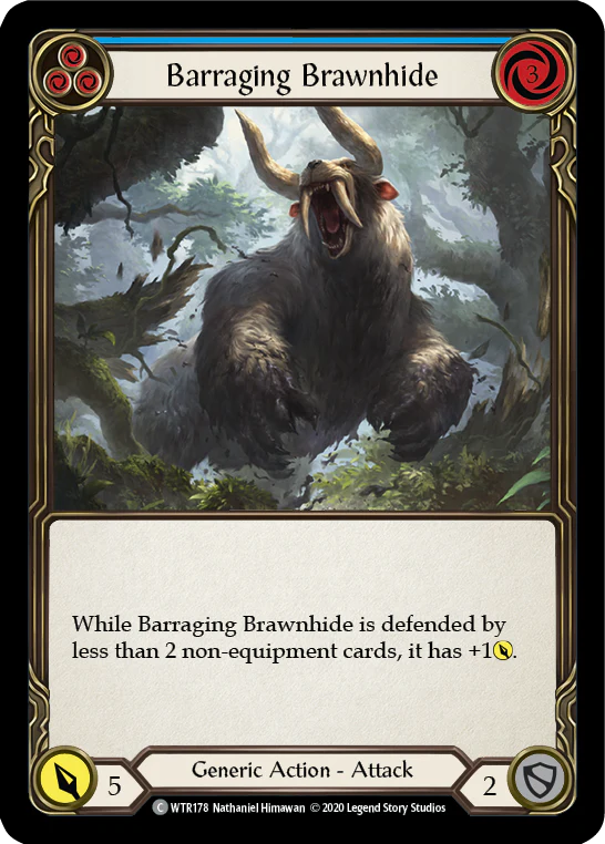 Barraging Brawnhide (Blue) - Image 3
