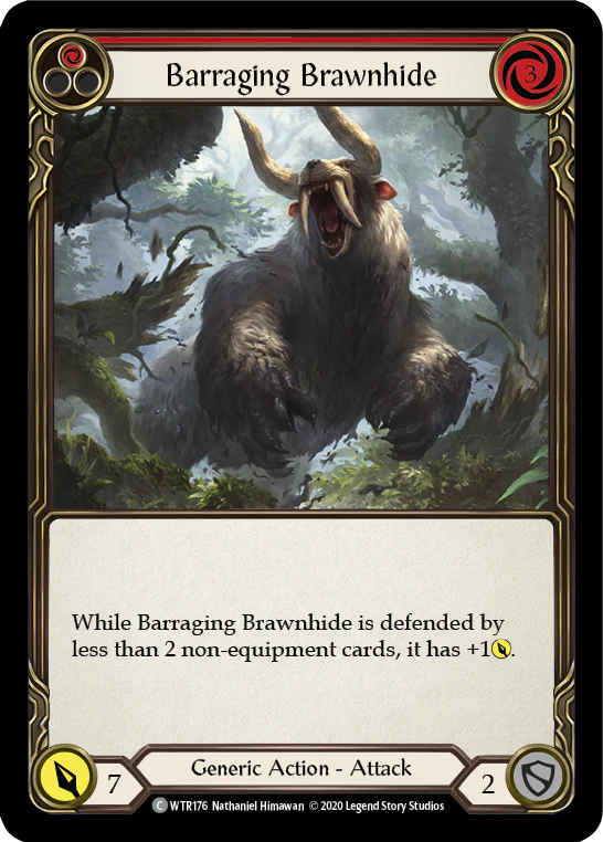 Barraging Brawnhide (Red) - Image 2