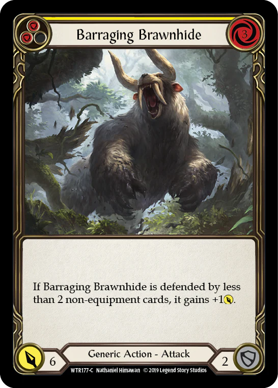 Barraging Brawnhide (Yellow) - Image 2