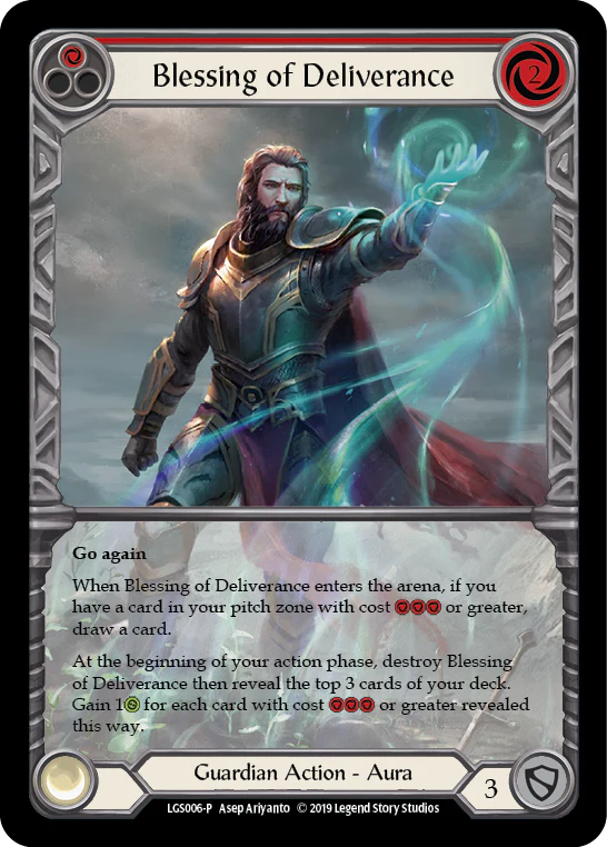 Blessing of Deliverance (Red)