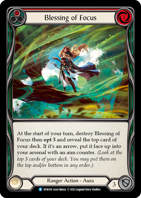 Blessing of Focus (Red)