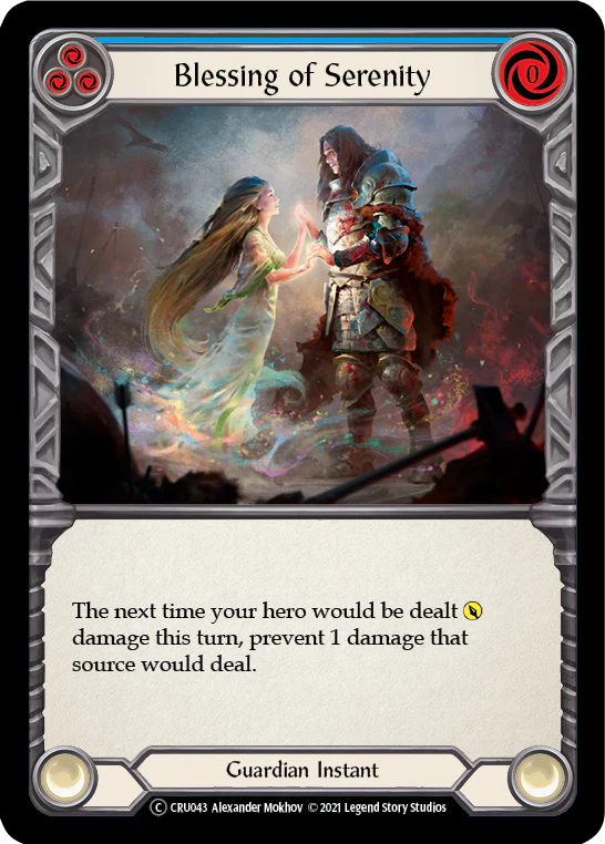 Blessing of Serenity (Blue)
