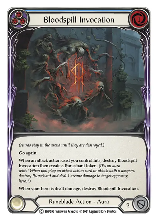 Bloodspill Invocation (Blue) - Image 2