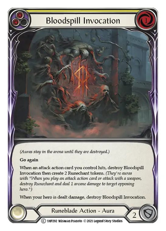 Bloodspill Invocation (Yellow) - Image 2