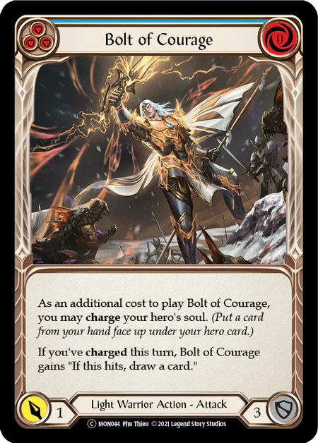 Bolt of Courage (Blue) - Image 3