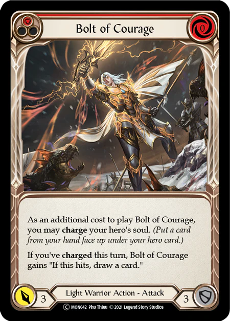 Bolt of Courage (Red) - Image 3