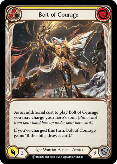 Bolt of Courage (Yellow) - Image 2