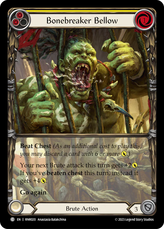 Bonebreaker Bellow (Yellow) - Image 2
