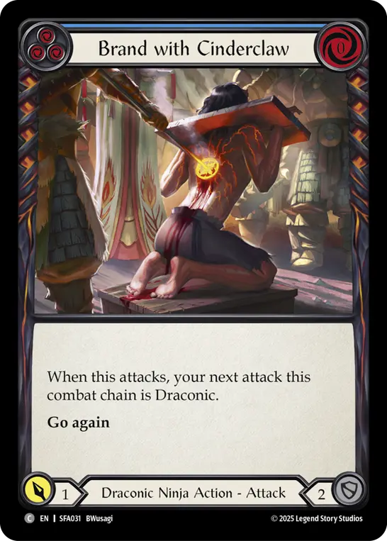 Brand with Cinderclaw (Blue) - Image 2
