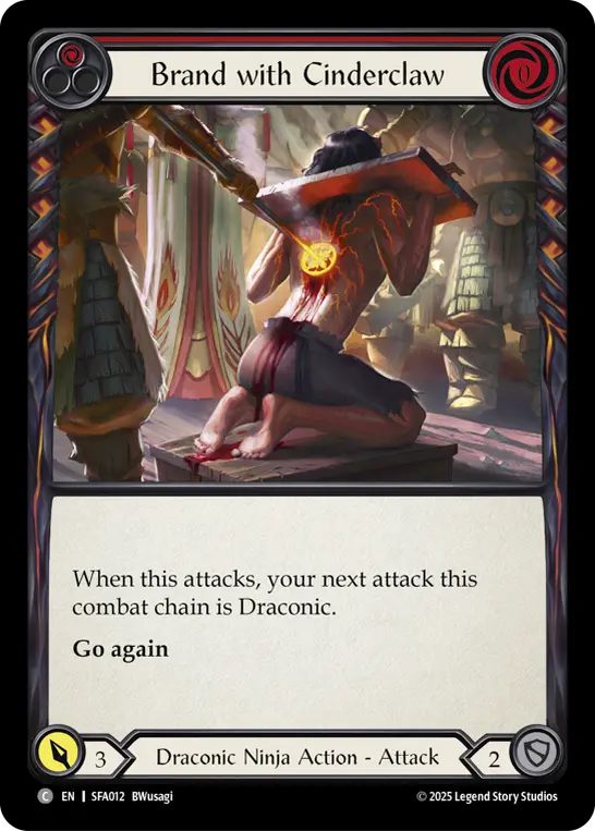 Brand with Cinderclaw (Red) - Image 2