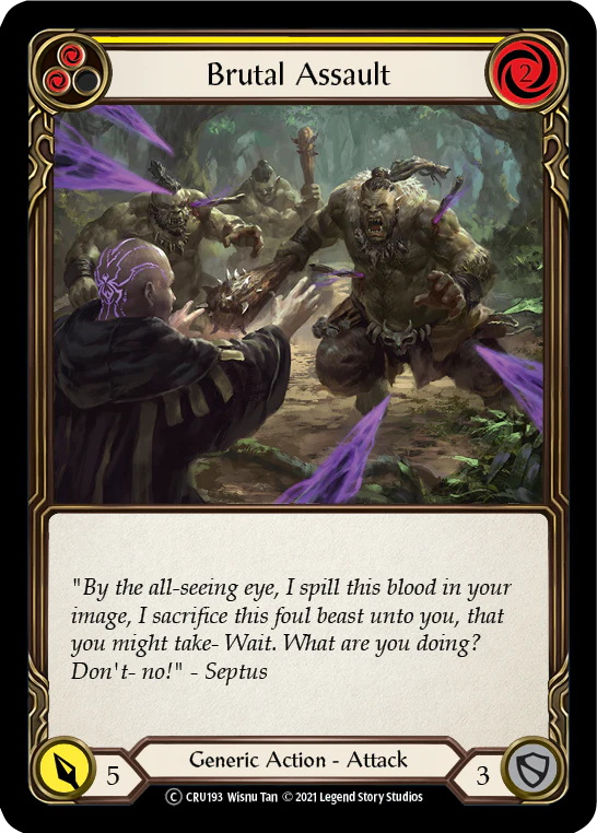 Brutal Assault (Yellow)