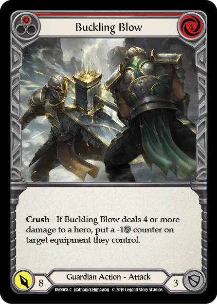 Buckling Blow (Red)