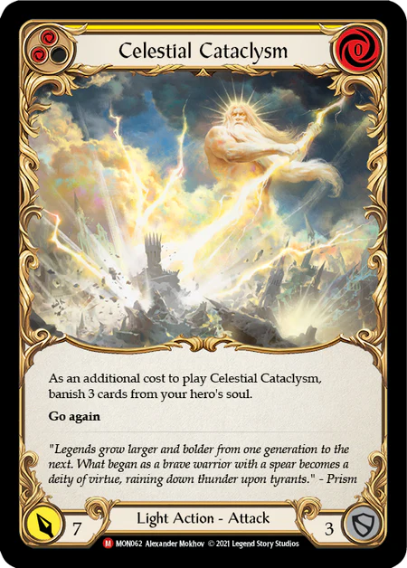 Celestial Cataclysm (Yellow)