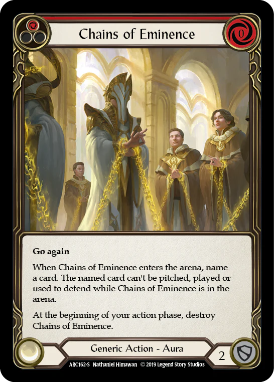Chains of Eminence (Red)
