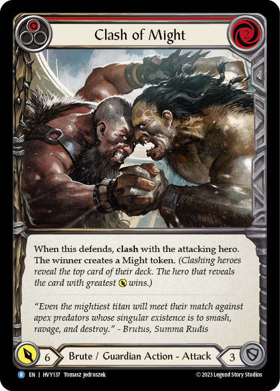 Clash of Might (Red)