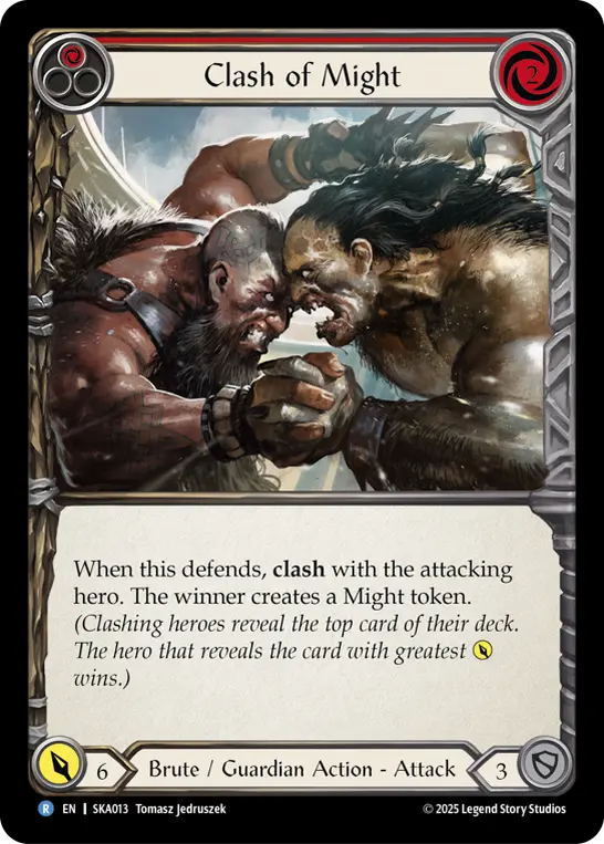 Clash of Might (Red) - Image 2