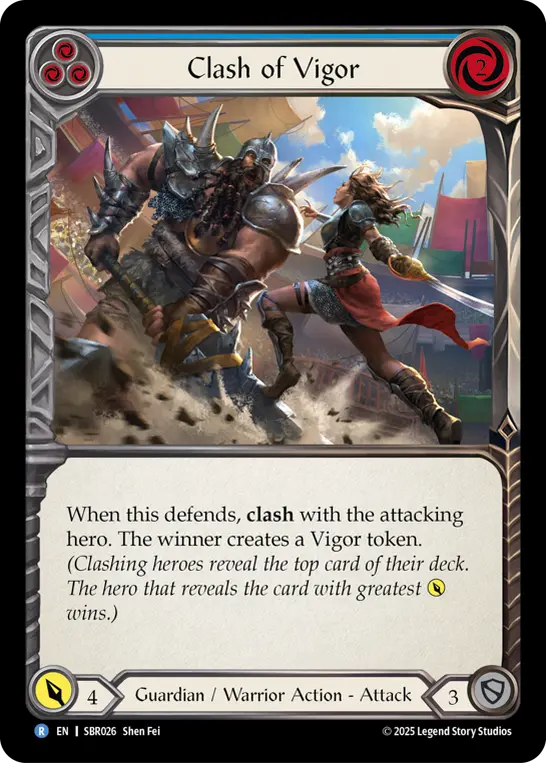 Clash of Vigor (Blue) - Image 2
