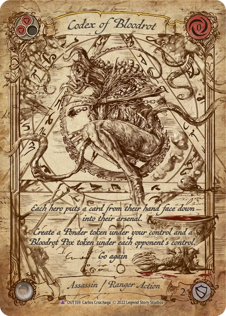 Codex of Bloodrot (Yellow) - Image 2