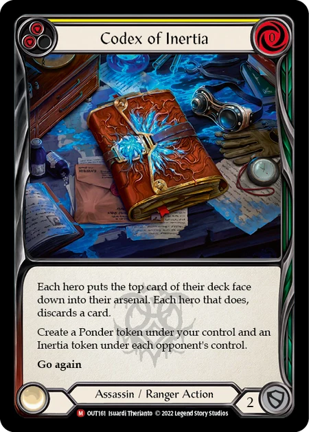 Codex of Inertia (Yellow)