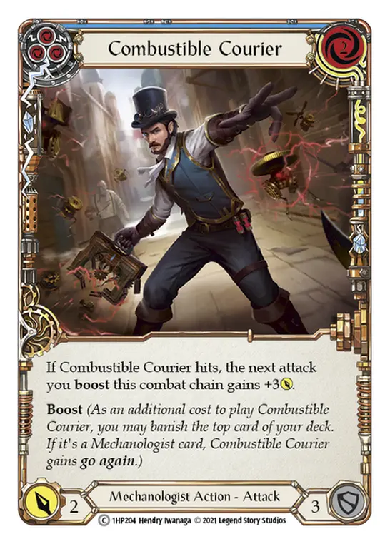 Combustible Courier (Blue) - Image 2