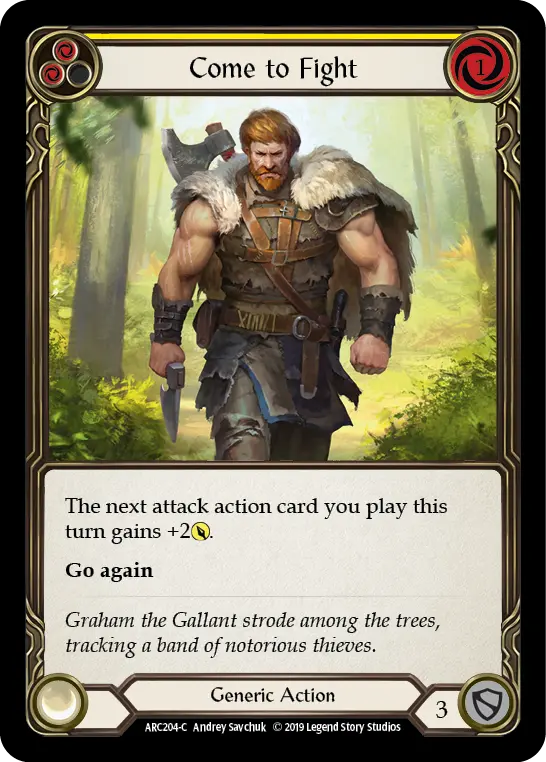 Come to Fight (Yellow) - Image 3