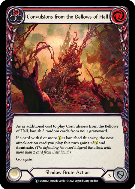 Convulsions from the Bellows of Hell (Red) - Image 2