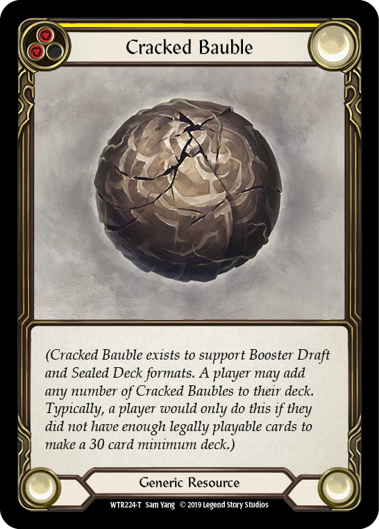 Cracked Bauble (Yellow) - Image 2