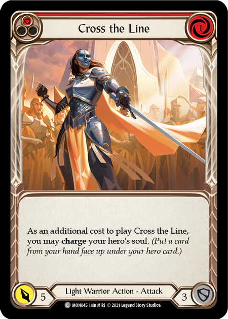 Cross the Line (Red) - Image 2
