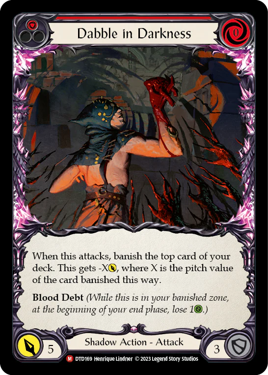 Dabble in Darkness (Red)