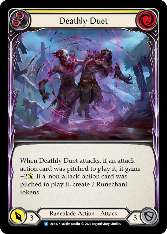 Deathly Duet (Yellow)