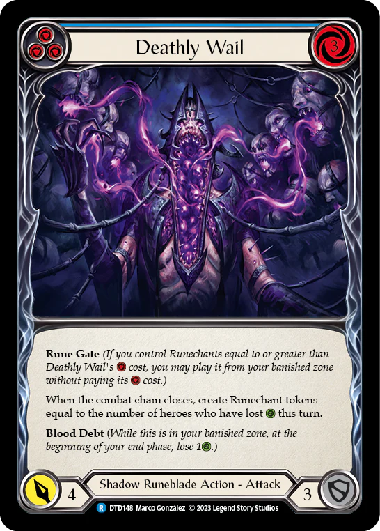 Deathly Wail (Blue)