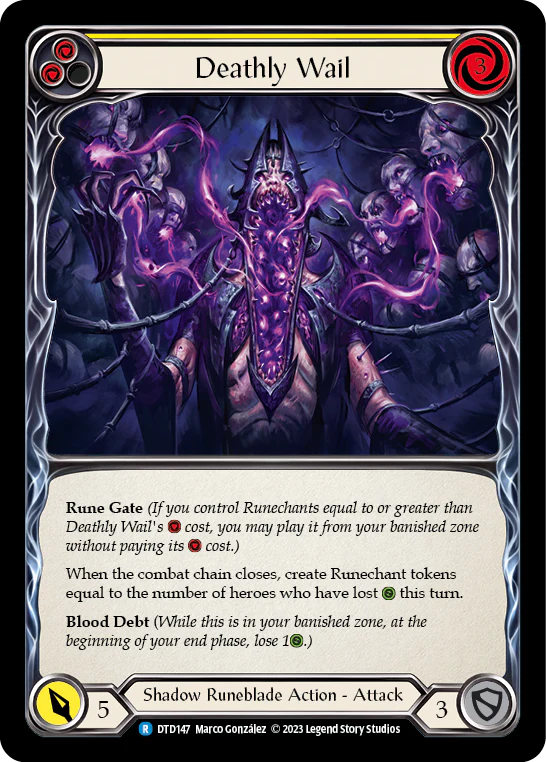 Deathly Wail (Yellow)