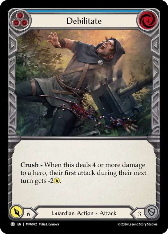 Debilitate (Blue) - Image 4
