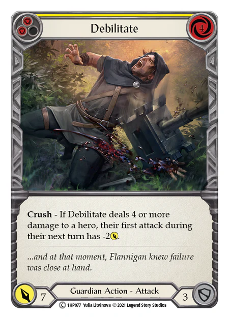 Debilitate (Yellow) - Image 2