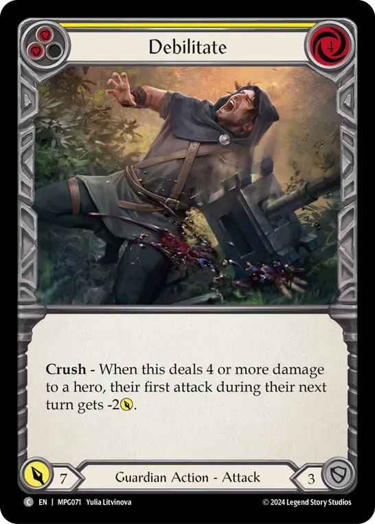 Debilitate (Yellow) - Image 5
