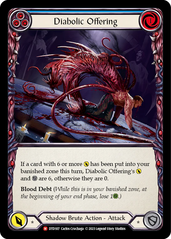 Diabolic Offering (Blue)