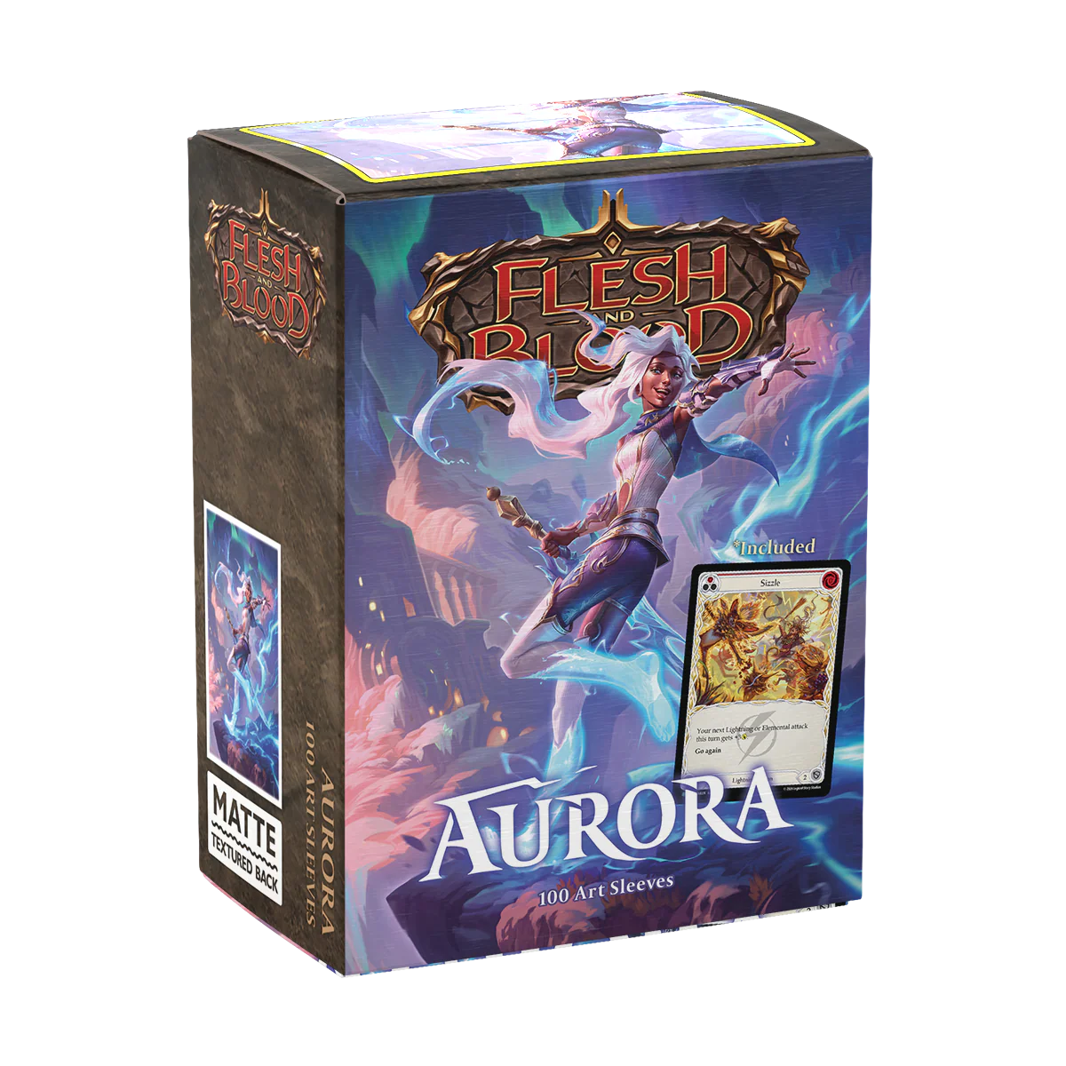 Dragon Shield Standard Size Matte Art Sleeve - Aurora includes Sizzle - Image 3