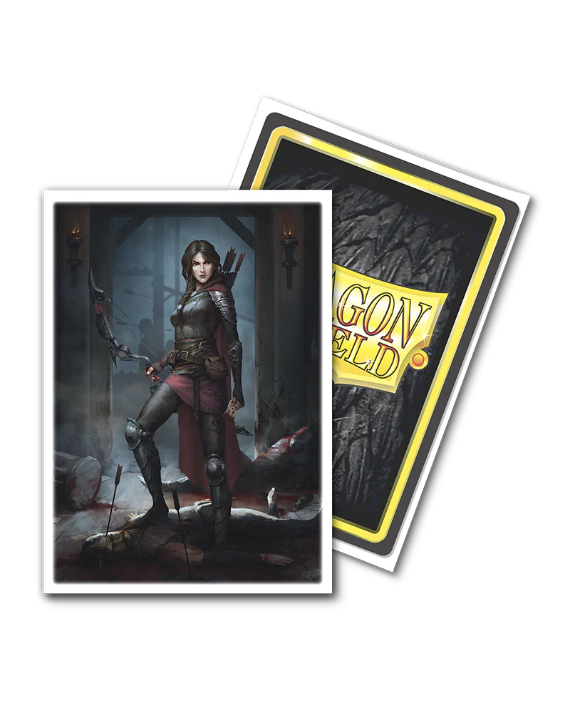 Dragon Shield Standard Size Matte Art Sleeve - Azalea - Image 2
